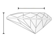 Diamante HRD - H SI1 - 4.01 ct.